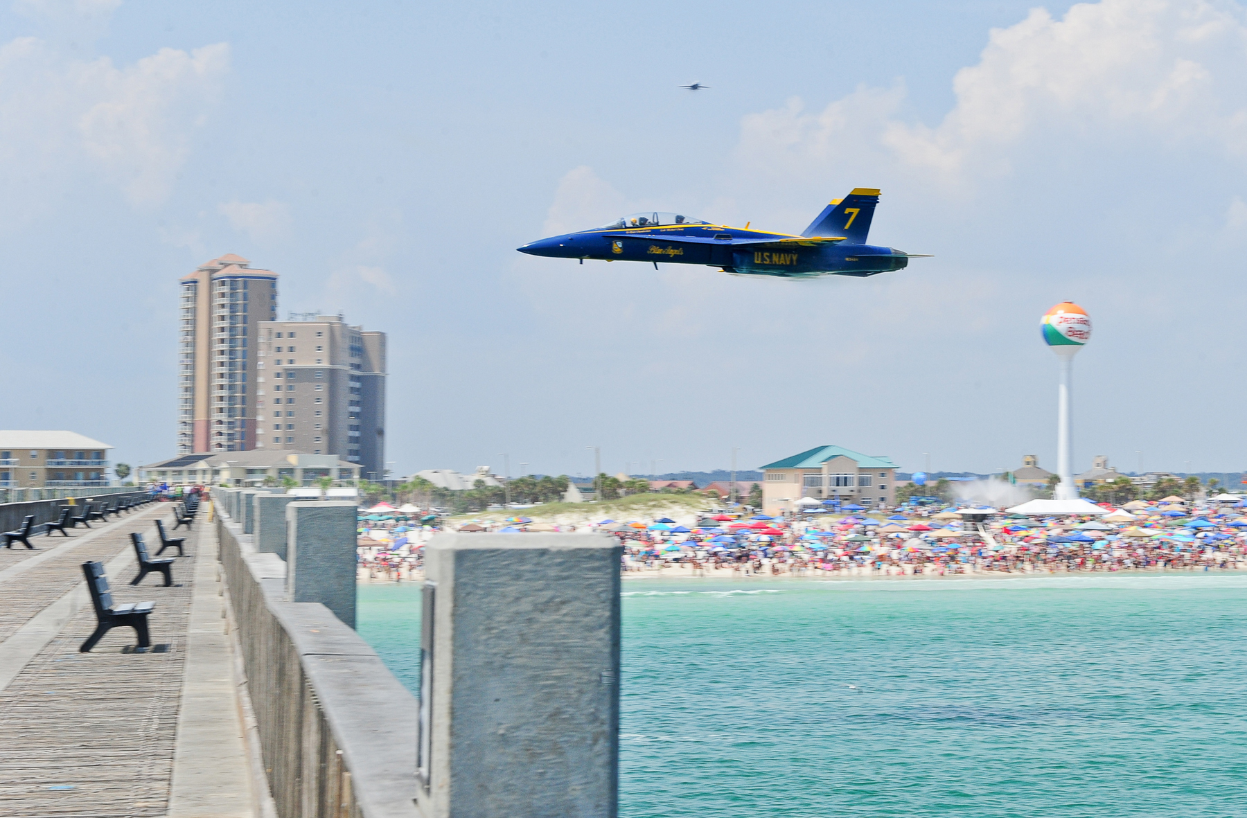 Pensacola Beach Blue Angels 2024 Nat Sashenka