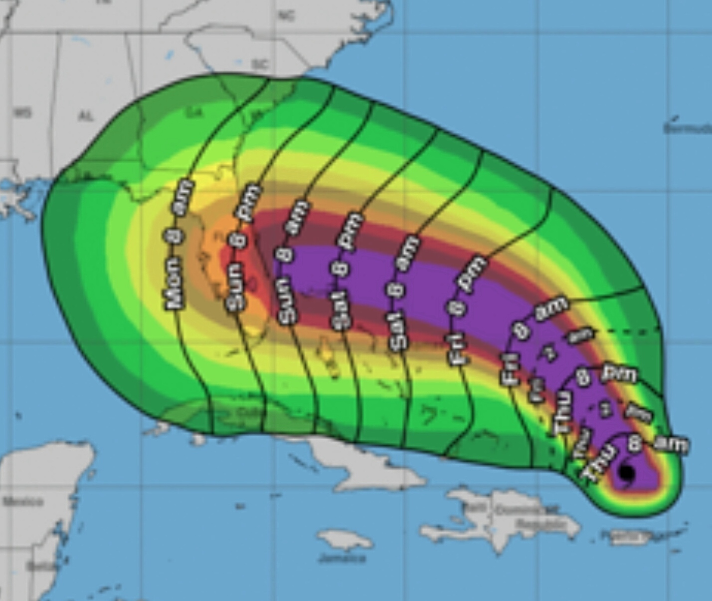 Dorian projected to reach 125 mph by landfall South Santa Rosa News