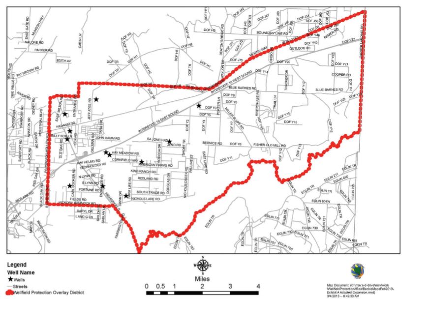 Santa Rosa County Zoning Map South Santa Rosa Concerned Over Proposed Wellfield Protection Area Change -  South Santa Rosa News