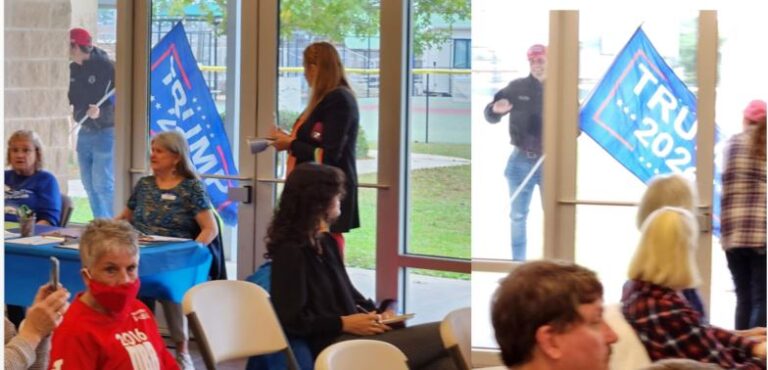 Santa Rosa Commissioner Ambushes Democratic Event South Santa Rosa News   PIC Calkins 768x370 